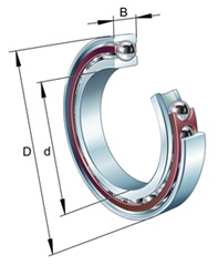 RODAMIENTOS FAG B7003-C-T-P4S-UL